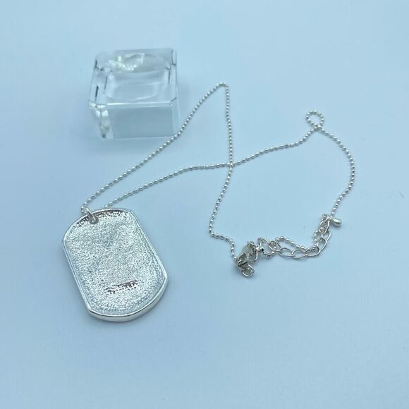 Playboy Bunny Pink Crystal Name Tag Fashion Necklace 2006-2007 Y2K - Picture 5 of 7